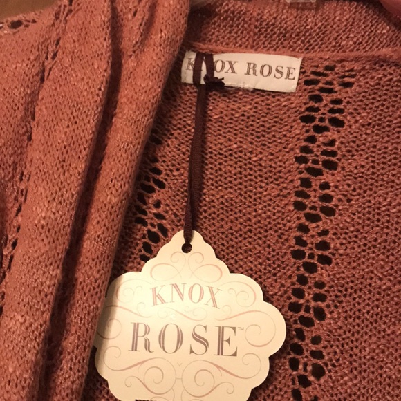 Knit long pink sweater size XXL - Picture 3 of 9